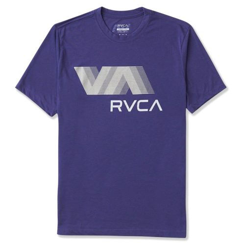 Blur Athletic Tee - Blue Tops RVCA Blue S 