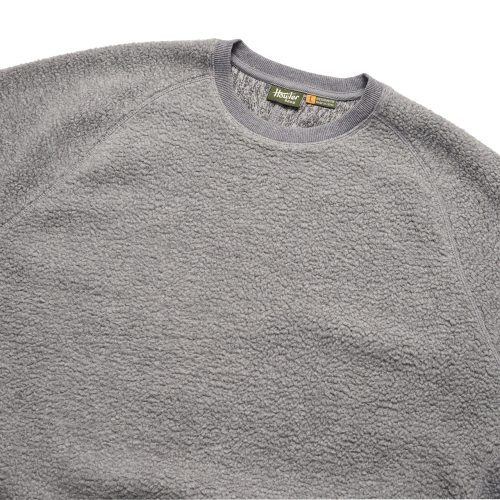 F24 Fleece Eleos Crewneck Athletic Grey Angle