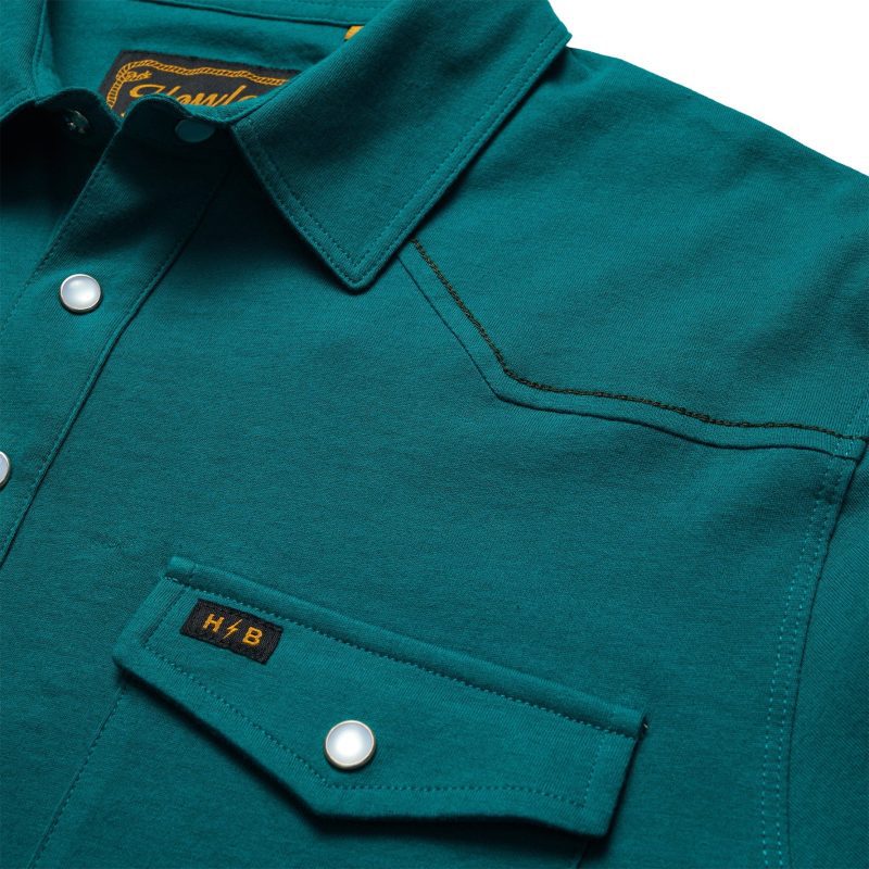 F24 SS Shirts Ranchero Polo Ultramarine Detail 2