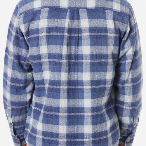 KATIN HAROLD PLAID JACKET WASHED BLUE 12