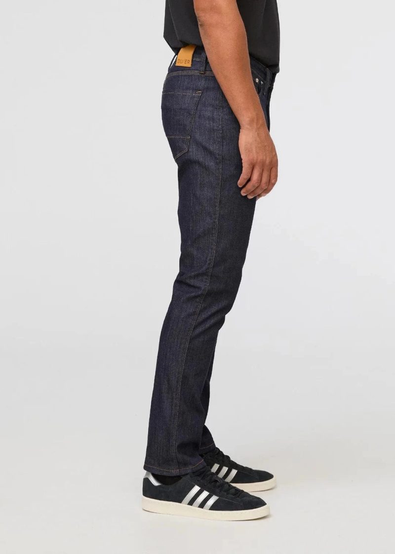 MFLR3002 Performance Denim Relaxed Taper Heritage Rinse 3909 Side 1